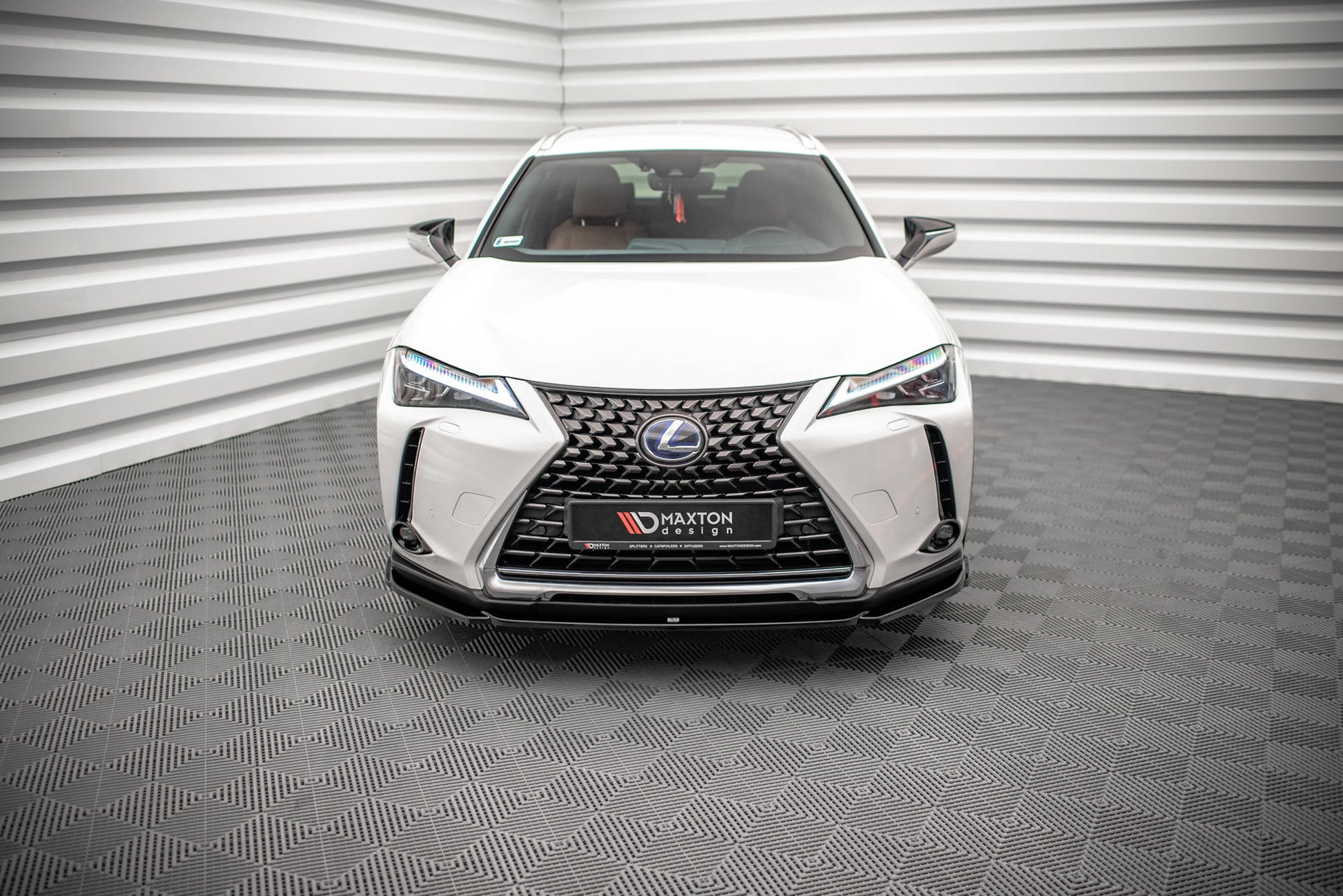 Front Ansatz für Lexus UX Mk1 schwarz matt