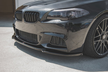 Front Ansatz V.4 für BMW 5er F10/F11 M-Paket schwarz matt