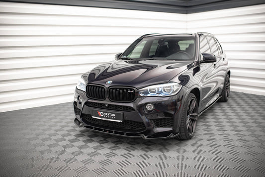 Front Ansatz V.1 für BMW X5 M F15 schwarz Hochglanz