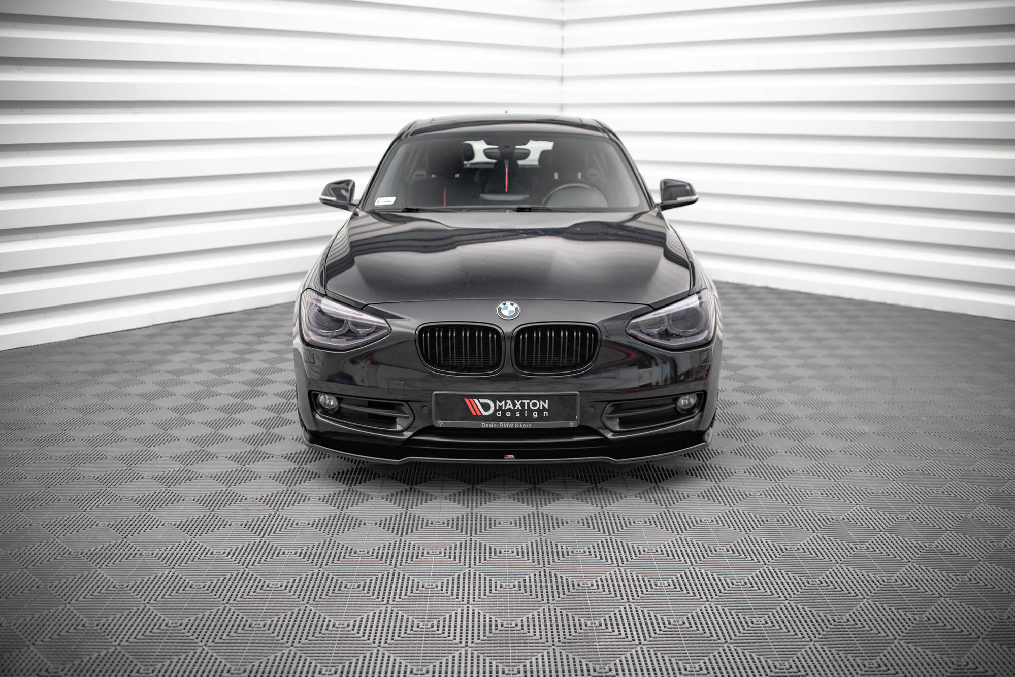 Front Ansatz V.1 für BMW 1er F20 Carbon Look – Tuning King