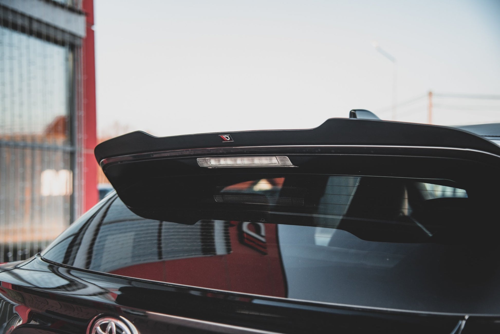 Spoiler CAP für Toyota GR Yaris Mk4 schwarz matt
