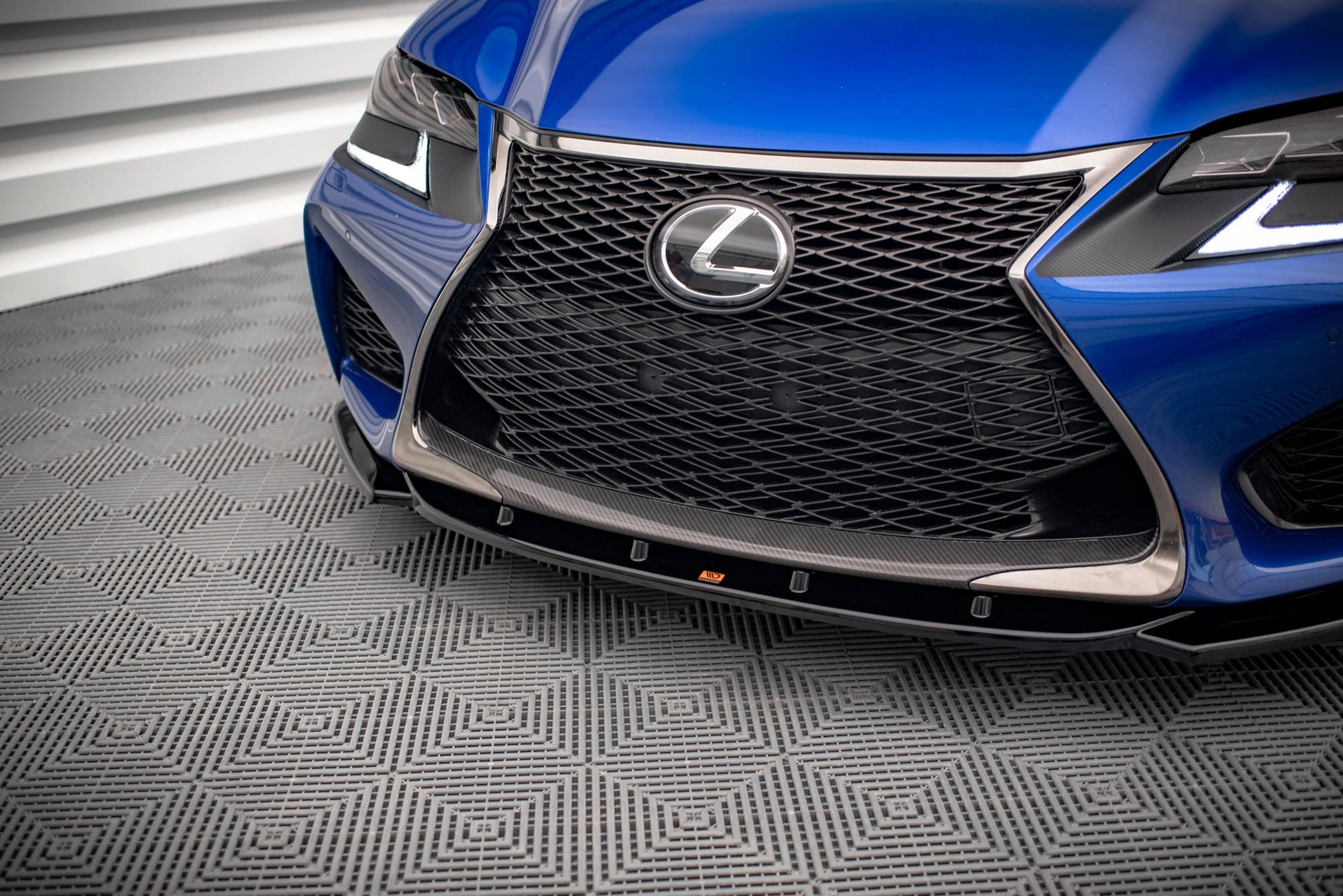 Front Ansatz V.2 für Lexus GS F Mk4 Facelift schwarz matt
