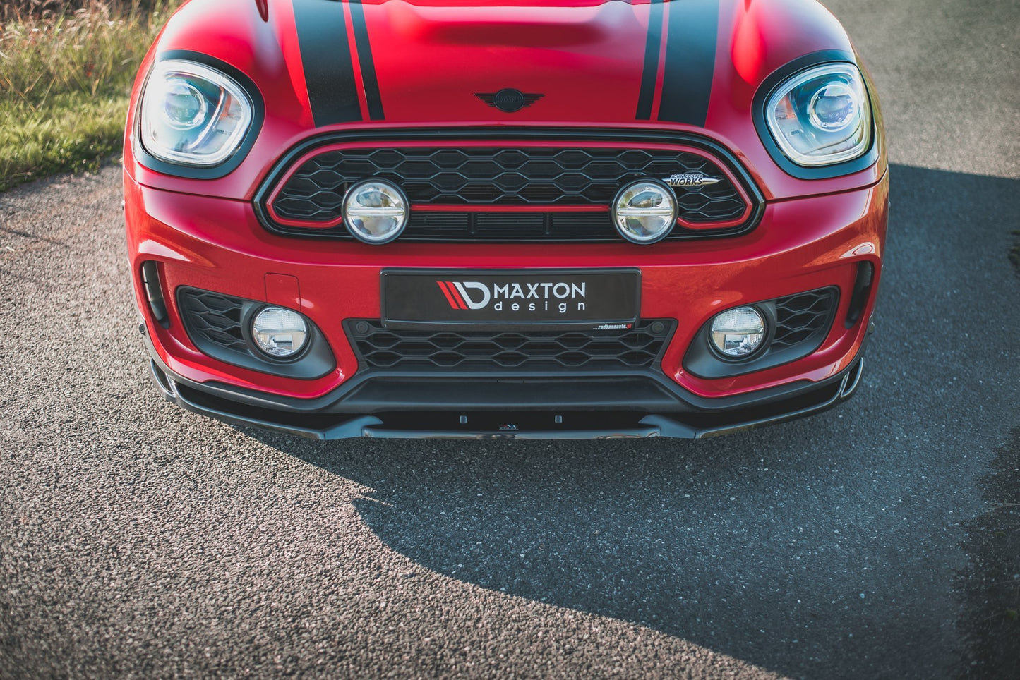 Front Ansatz V.1 für Mini Countryman Mk2 F60 JCW Carbon Look