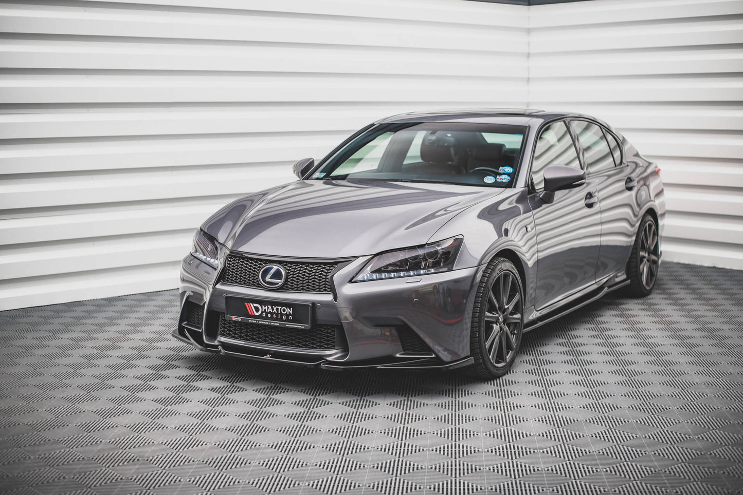Front Ansatz V.2 für Lexus GS F Sport Mk4 (L10) schwarz matt