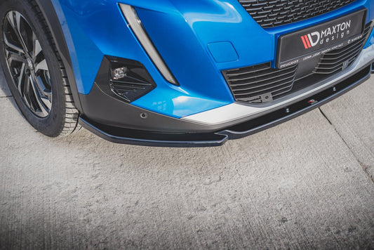 Front Ansatz V.2 für Peugeot 2008 Mk2 Carbon Look