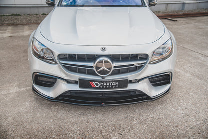 Front Ansatz V.2 für Mercedes-Benz E63 AMG Kombi/Limousine S213/W213 Carbon Look