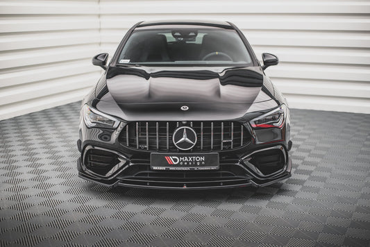 Front Ansatz V.2 für Mercedes-AMG CLA 45 Aero C118 Carbon Look
