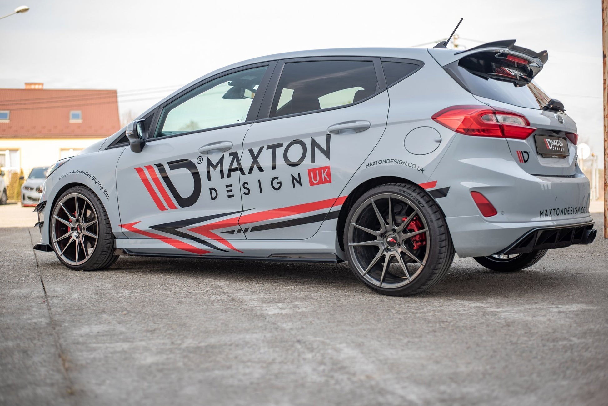 Spoiler CAP V.2 für Ford Fiesta Mk8 ST / ST-Line Carbon Look