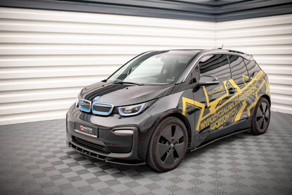 Seitenschweller Ansatz für BMW i3 Mk1 Facelift schwarz matt