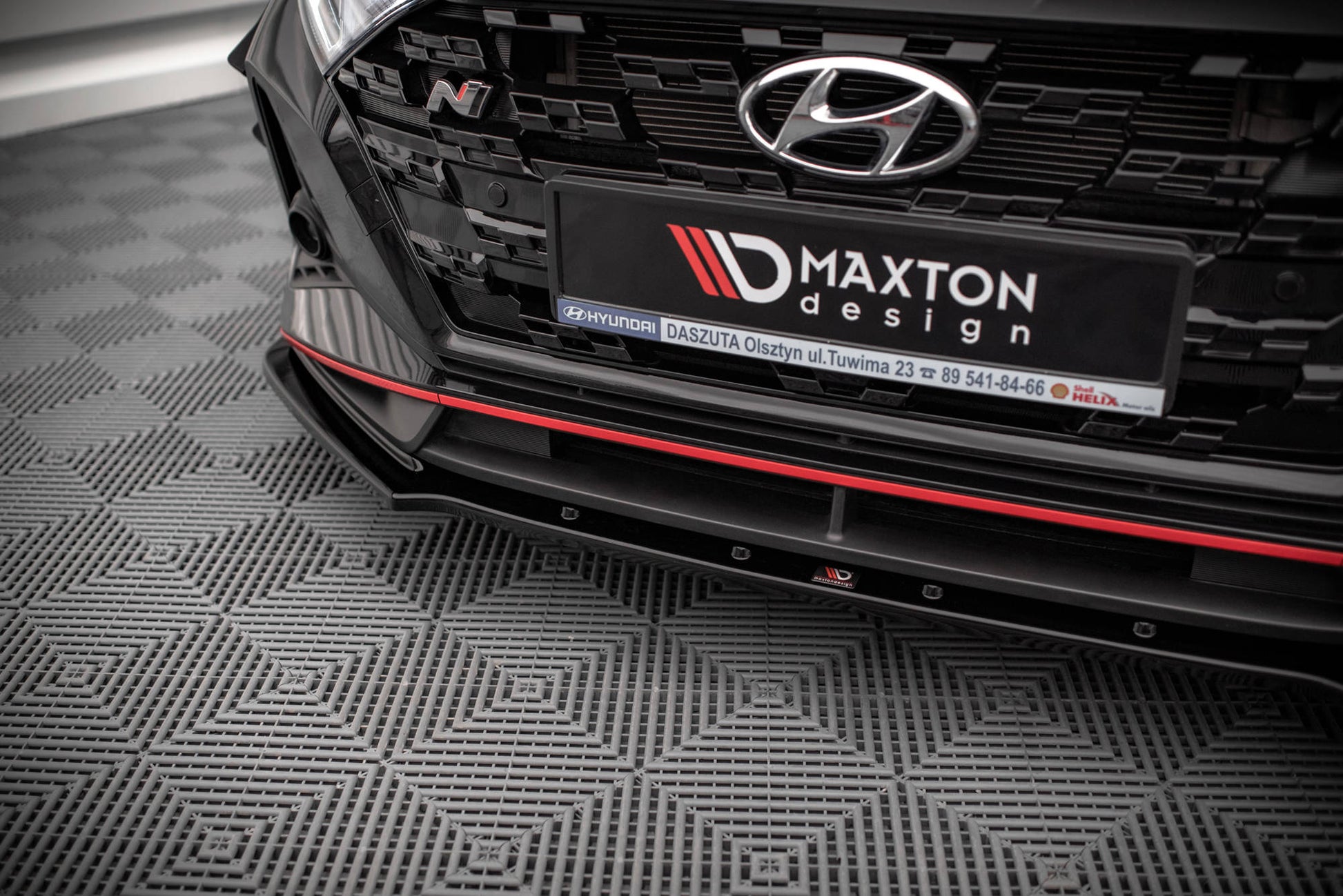 Front Ansatz V.1 für Hyundai I20 N Mk3 Carbon Look