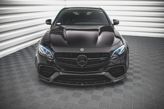 Front Ansatz V.3 für Mercedes-Benz E63 AMG Kombi/Limousine S213/W213 schwarz matt