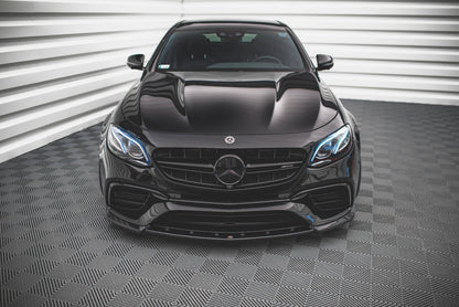 Front Ansatz V.3 für Mercedes-Benz E63 AMG Kombi/Limousine S213/W213 Carbon Look