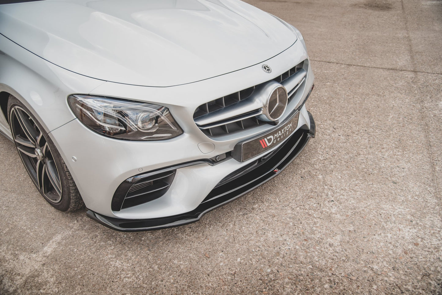 Front Ansatz V.1 für Mercedes-Benz E63 AMG Kombi/Limousine S213/W213 Carbon Look