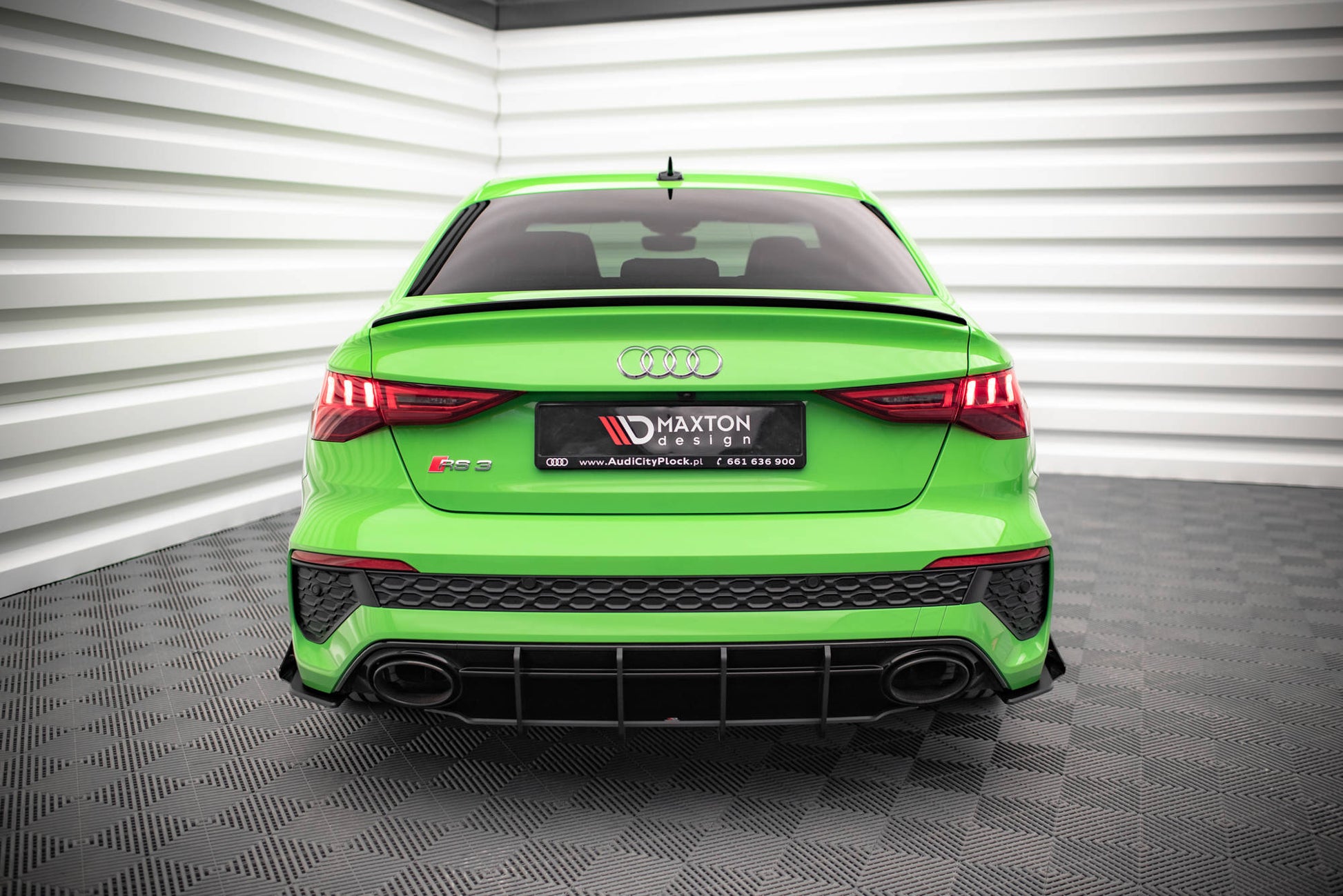 Street Pro Heckschürze für Audi RS3 Limousine 8Y