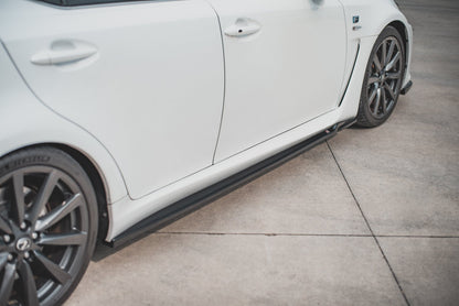 Seitenschweller Ansatz für Lexus IS F Mk2 Carbon Look