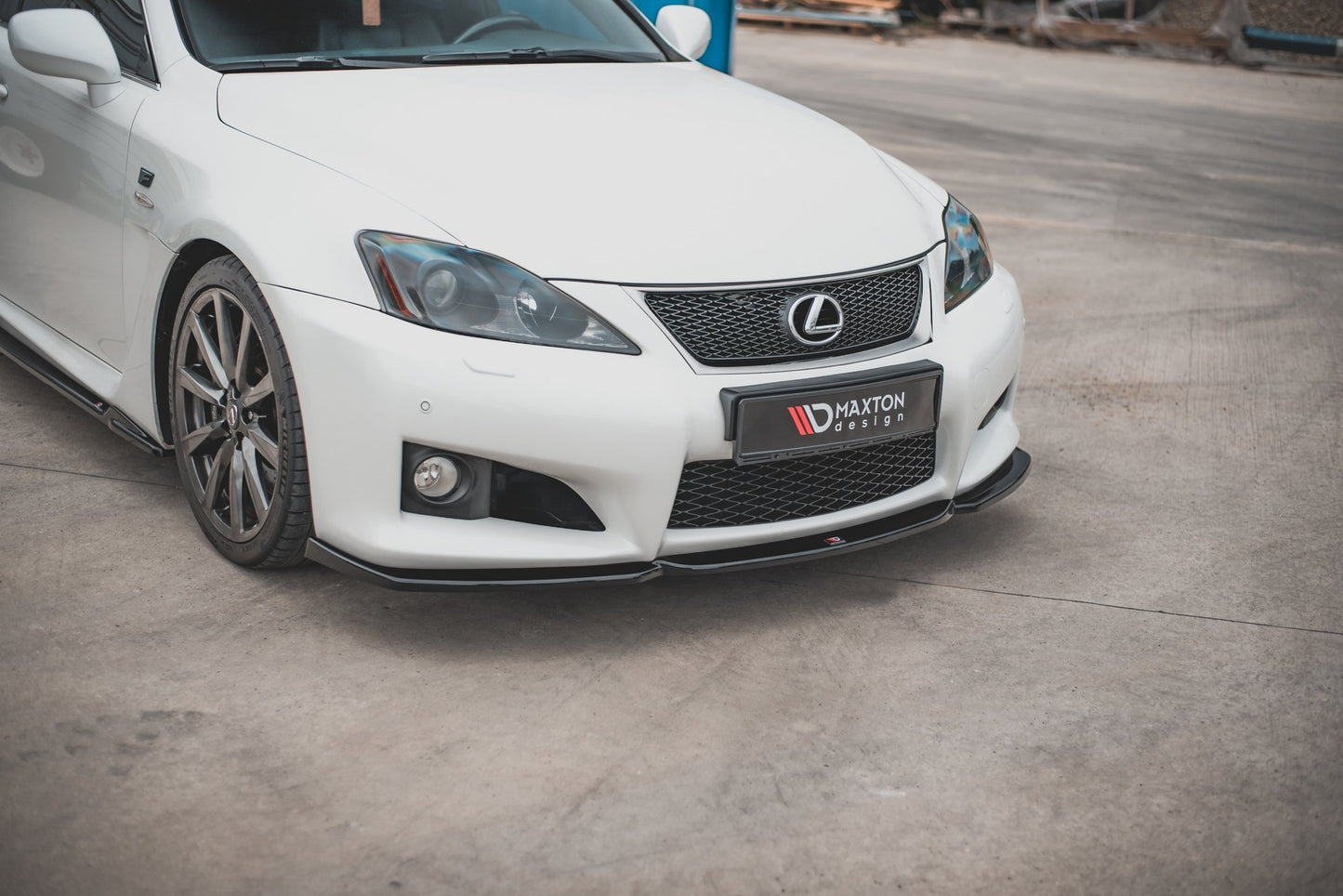 Front Ansatz V.2 für Lexus IS F Mk2 Carbon Look