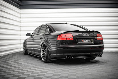 Spoiler CAP für Audi S8 D3 schwarz Hochglanz