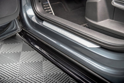 Seitenschweller Ansatz für Cupra Ateca schwarz Hochglanz