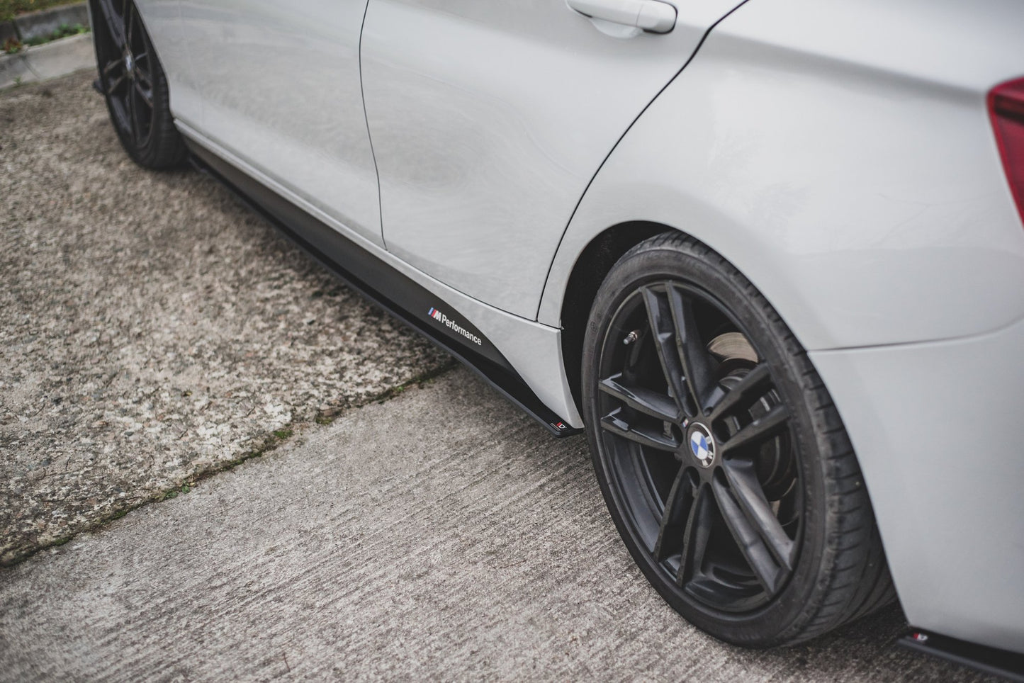 Robuste Racing Seitenschweller Ansatz für für V.2 BMW 1er F20 M135i / M140i / M-Paket