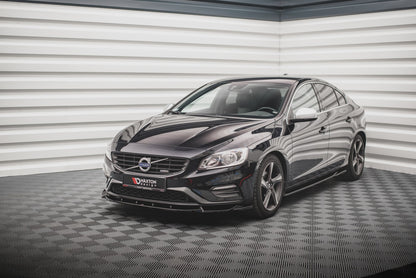 Front Ansatz V.1 für Volvo S60 R-Design Mk2 Carbon Look