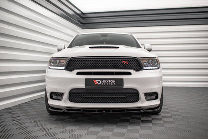 Front Ansatz V.1 für Dodge Durango RT Mk3 Facelift schwarz Hochglanz