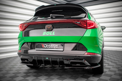 Diffusor Heck Ansatz V.2 für Cupra Formentor schwarz Hochglanz