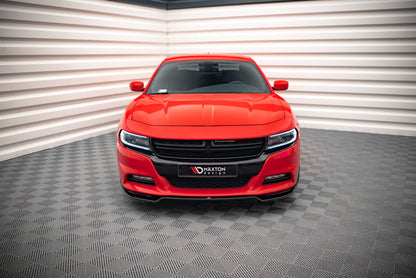 Front Ansatz V.2 für Dodge Charger RT Mk7 Facelift Carbon Look