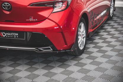 Mittlerer Diffusor Heck Ansatz +Flaps für  Toyota Corolla GR Sport Hatchback XII