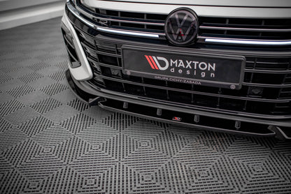 Front Ansatz V.2 für Volkswagen Arteon R schwarz Hochglanz