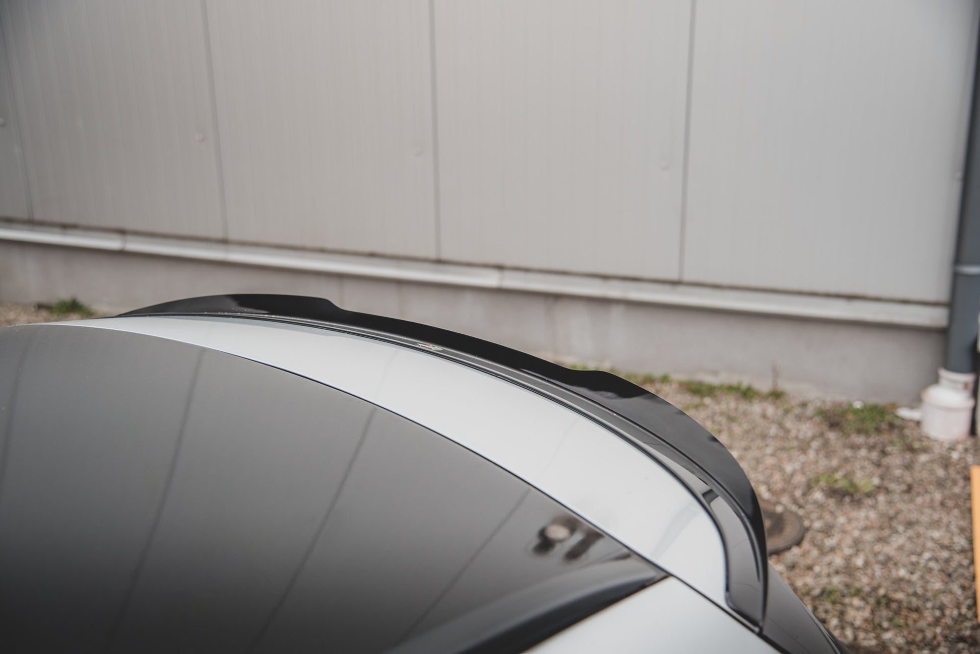 Spoiler CAP für Mercedes-Benz E63 AMG Kombi S213 schwarz matt