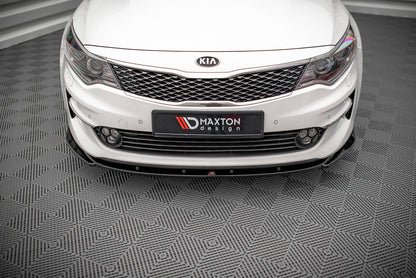 Front Ansatz V.2 für Kia Optima Mk4 schwarz matt