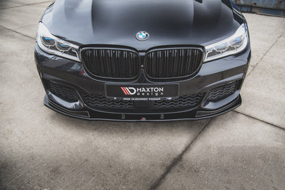 Front Ansatz V.2 für BMW 7 M-Paket G11 Carbon Look