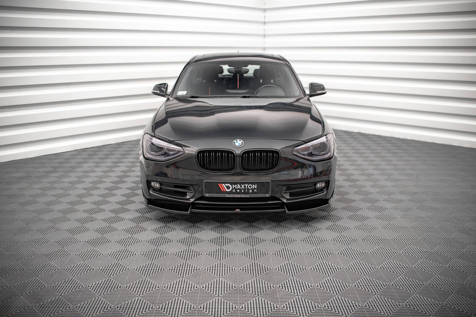 Front Ansatz V.2 für BMW 1er F20 Carbon Look