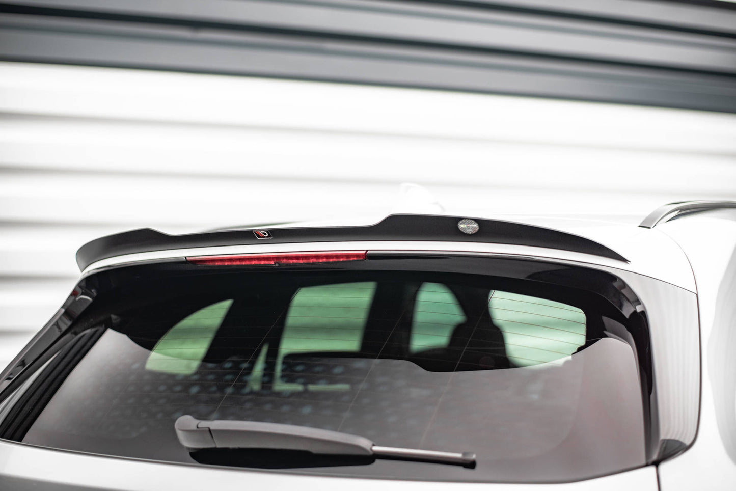 Spoiler CAP für BMW X1 M-Paket F48 schwarz matt
