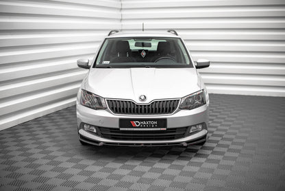 Front Ansatz V.1 für Skoda Fabia Mk3 schwarz matt