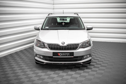 Front Ansatz V.1 für Skoda Fabia Mk3 Carbon Look