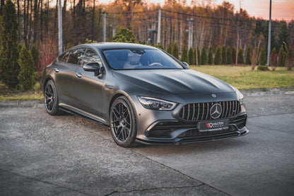 Seitenschweller Ansatz für Mercedes-AMG GT 53 4-Door Coupe schwarz matt
