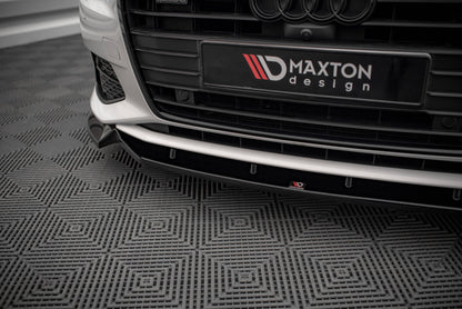 Front Ansatz V.2 für Audi A6 C8 Carbon Look