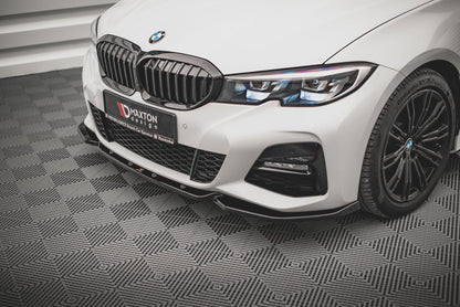 Front Ansatz V.5 für BMW 3er G20 / G21 M-Paket schwarz Hochglanz