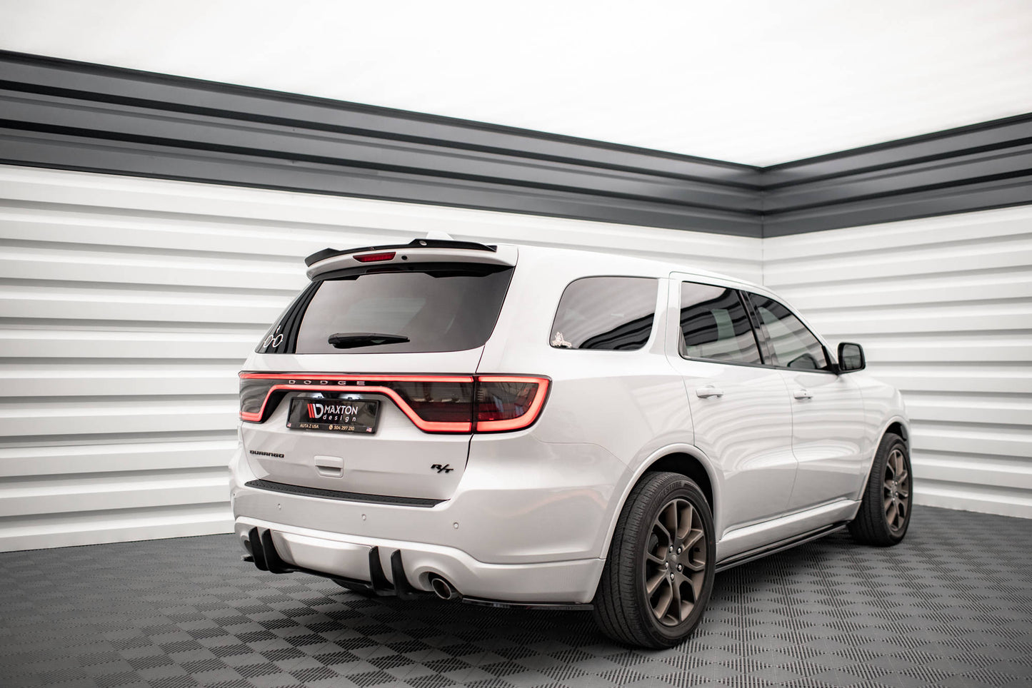 Spoiler CAP für Dodge Durango RT Mk3 schwarz matt