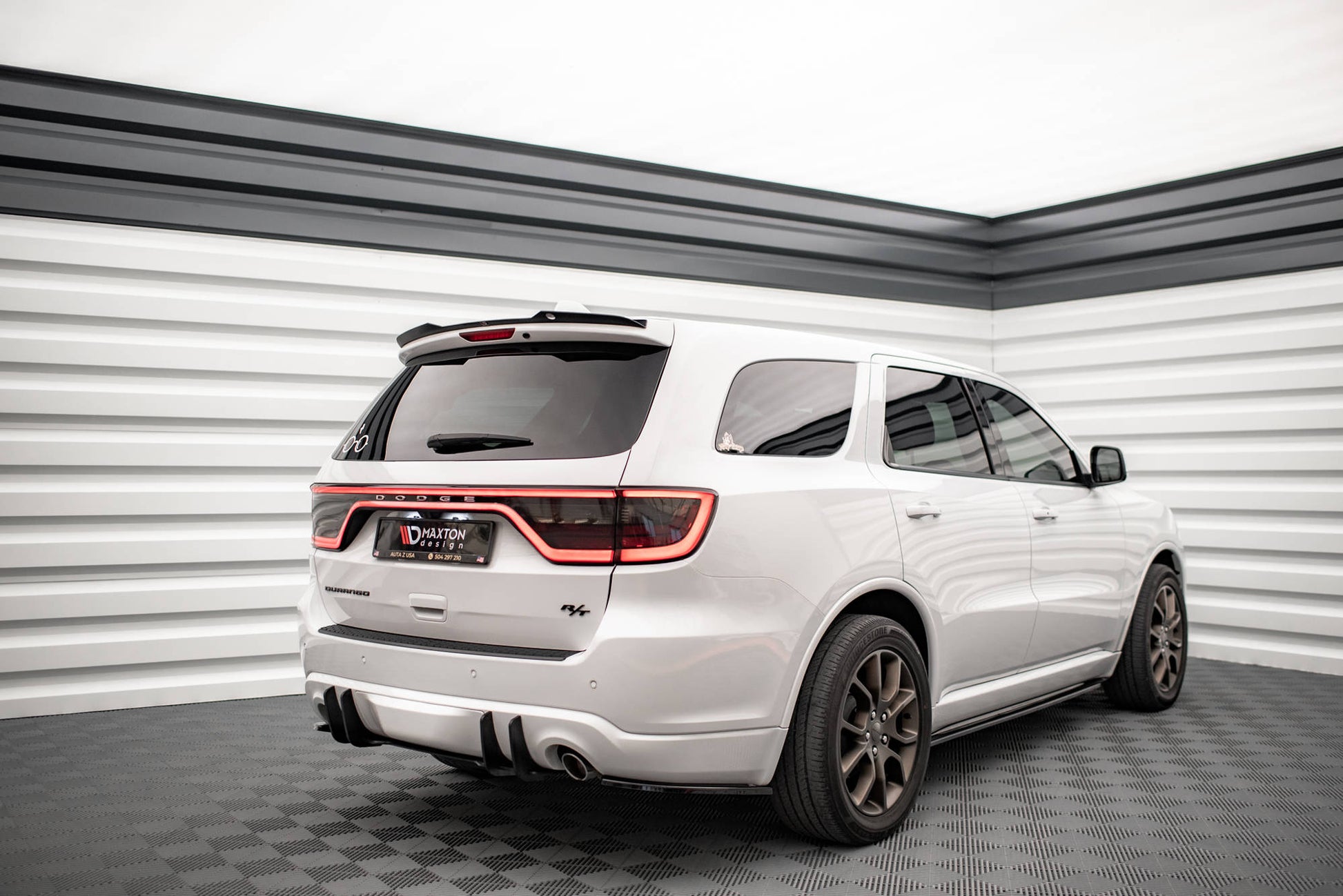 Spoiler CAP für Dodge Durango RT Mk3 Carbon Look
