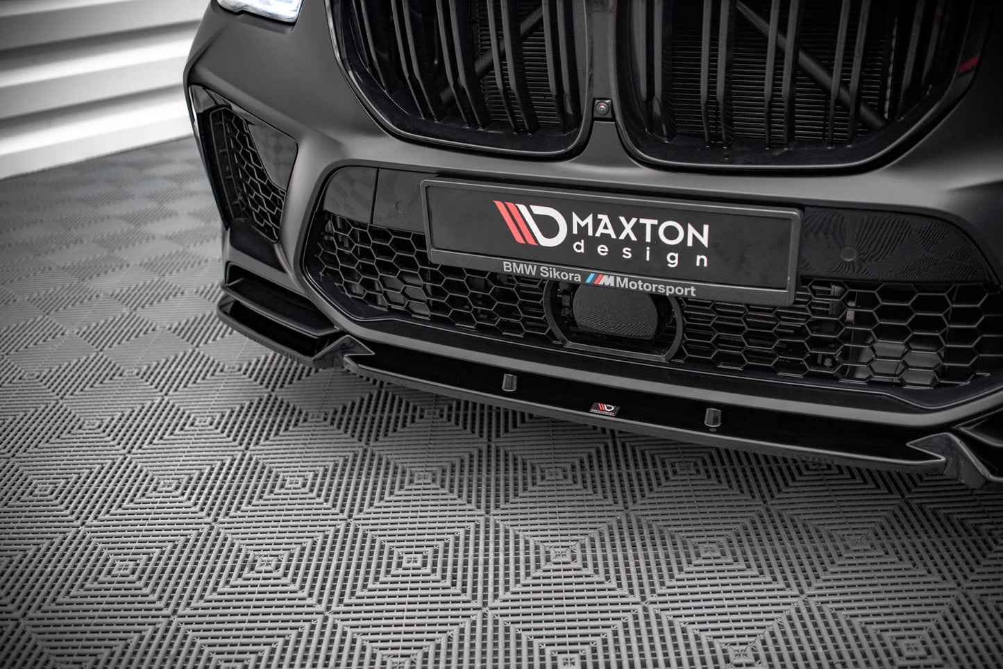 Front Ansatz V.1 für BMW  X5M F95 Carbon Look