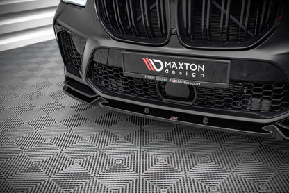 Front Ansatz V.1 für BMW  X5M F95 schwarz Hochglanz