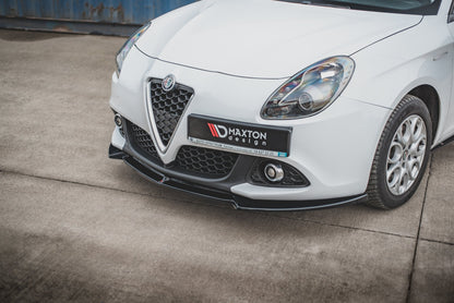 Front Ansatz V.3 für Alfa Romeo Giulietta  schwarz matt