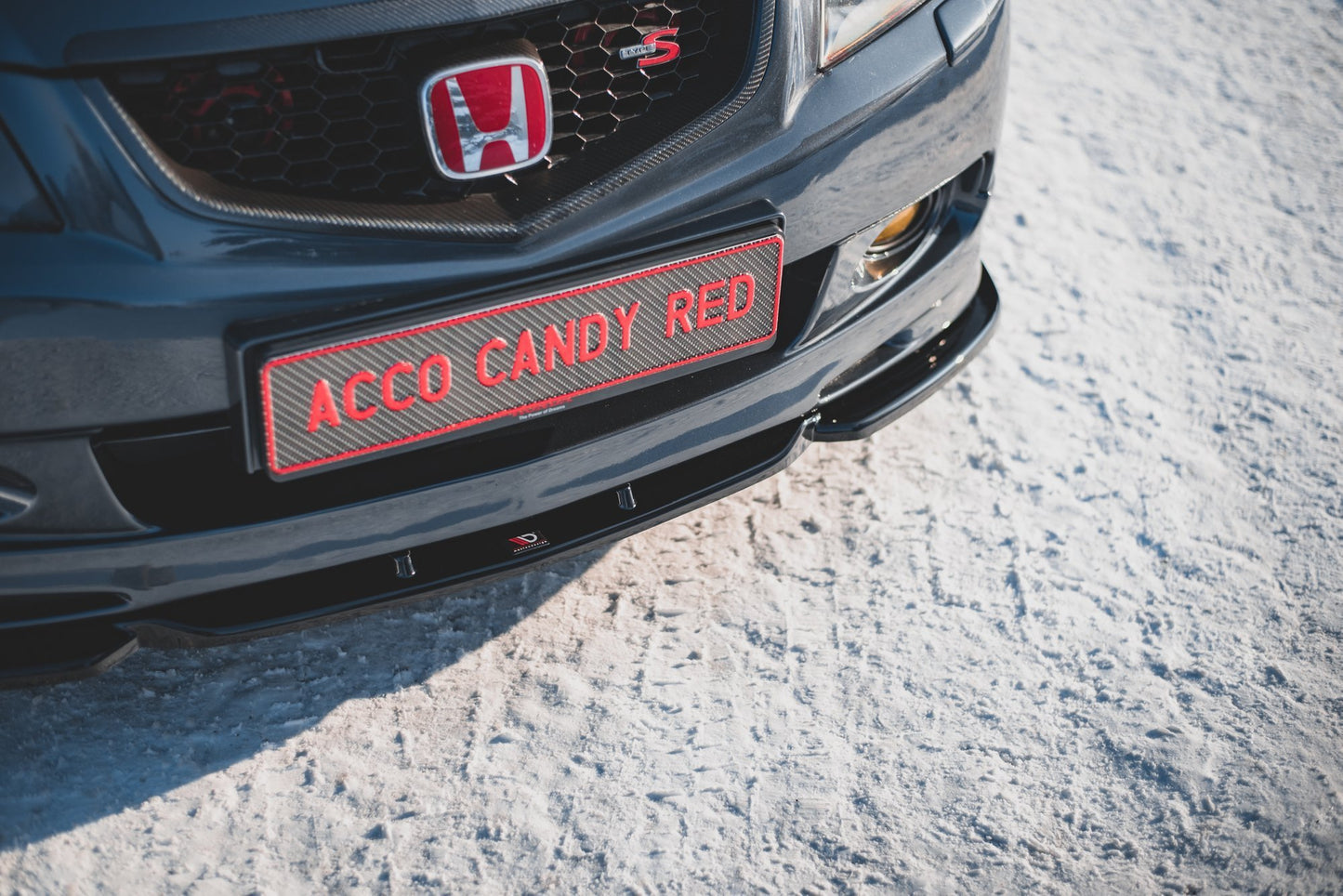 Front Ansatz V.3 für Honda Accord Mk7 Type-S Carbon Look