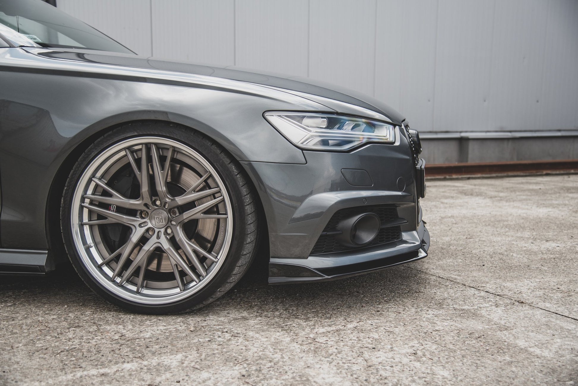 Front Ansatz für Audi S6 / A6 S-Line C7 FL
