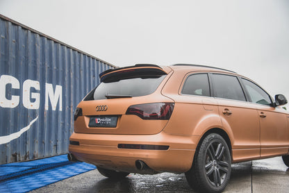 Spoiler CAP für Audi Q7 S-Line Mk.1 schwarz matt