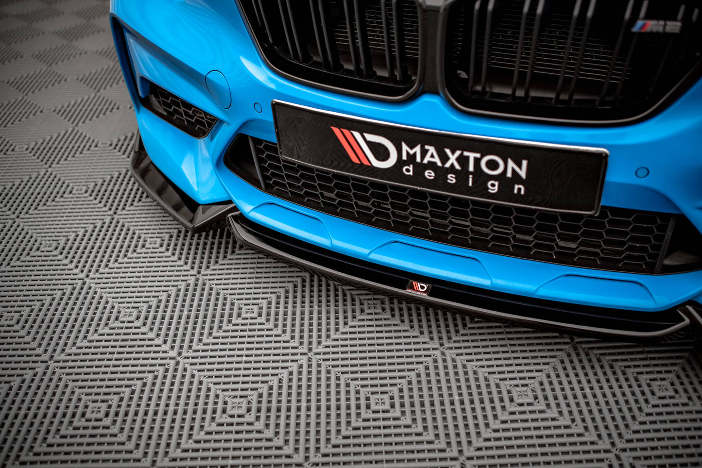 Front Ansatz V.2 für BMW M2 Competition F87 schwarz Hochglanz