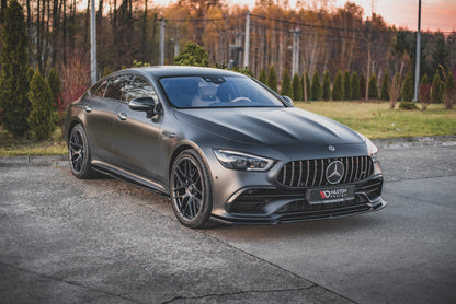 Front Ansatz V.1 für Mercedes-AMG GT 53 4-Door Coupe schwarz Hochglanz