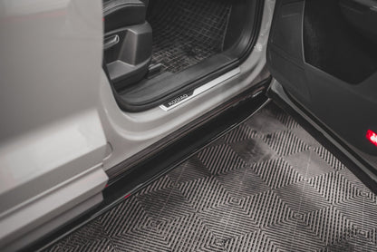 Seitenschweller Ansatz für Skoda Kodiaq Mk1 Sportline/RS Carbon Look